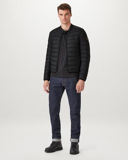 Doudoune Belstaff Homme Long Way Up Noir Nylon France WG3826149